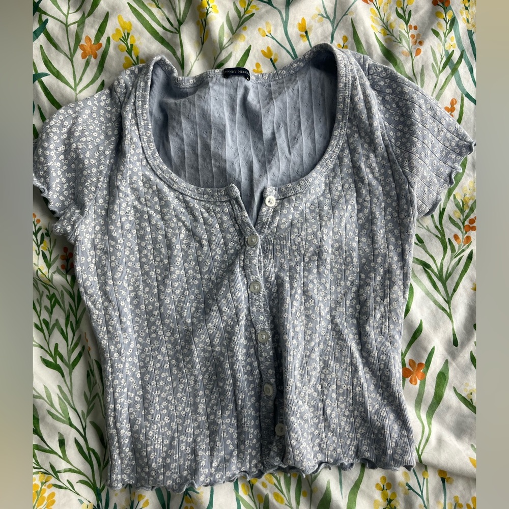 Brandy Melville button up top